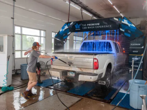Can a Pickup Truck Go Through a Car Wash?