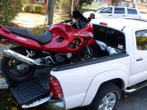 How to Transport Motorcycle in Truck Bed?
