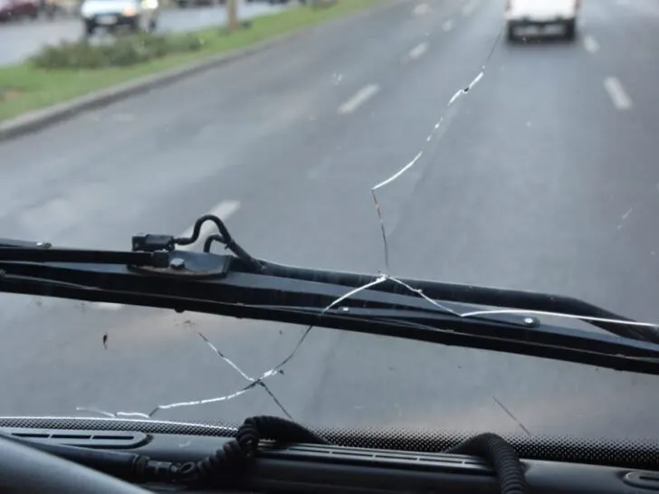 How to fix a cracked windshield on your truck?