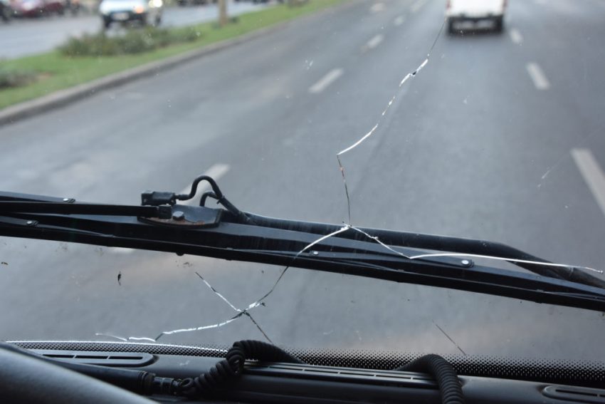 How to fix a cracked windshield on your truck?