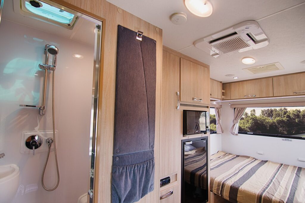 How Does Shower Work in Motorhome?