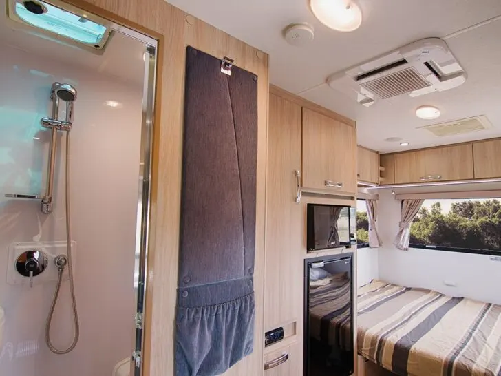 How Does Shower Work in Motorhome?