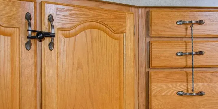 How to Keep RV Cabinets From Opening?