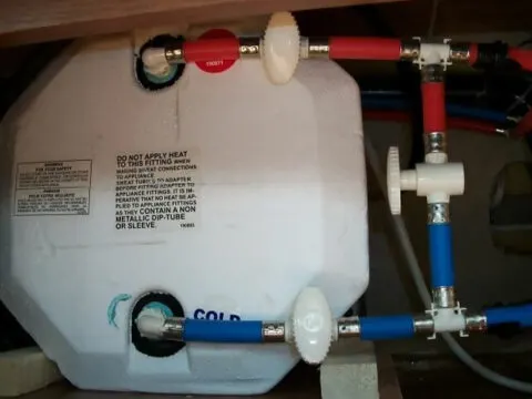 How to Repair Cracked RV Hot Water Tank?