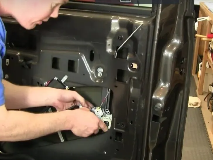 How to Repair Rear Door Latch on Ford F150?