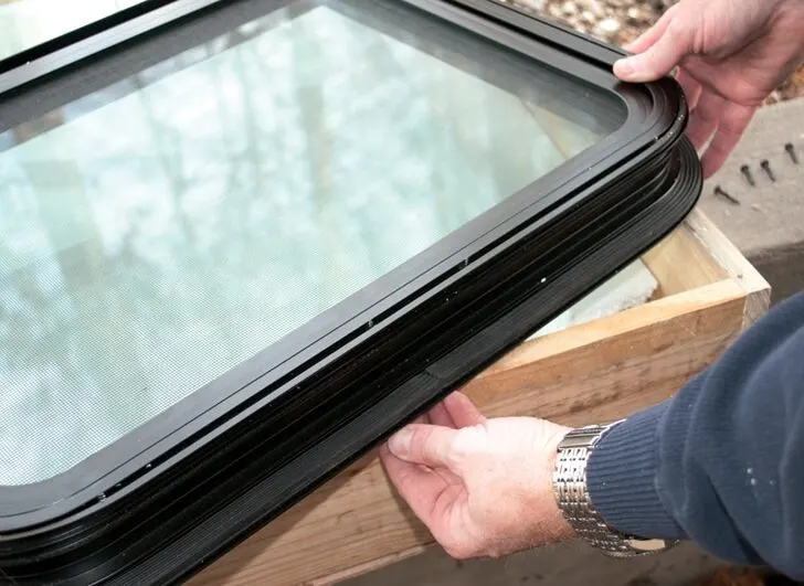 How to Replace RV Door Window Frame?