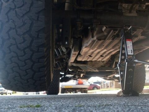 Where to Place Jack Stands on Ford F150?