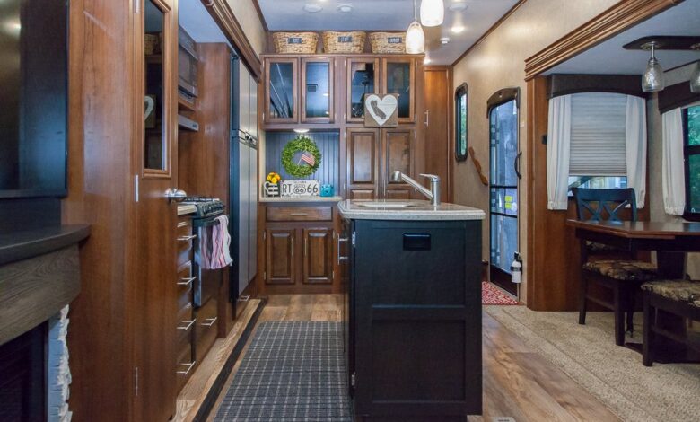 How to Organize RV Kitchen Cabinets?