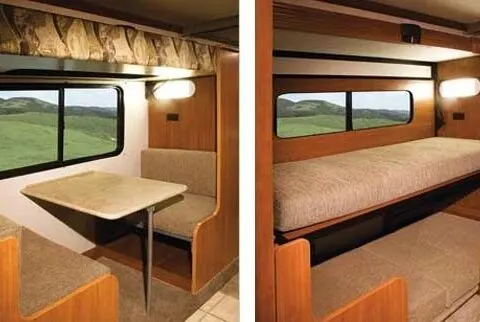 What Size Is the Table Bed in a Camper?