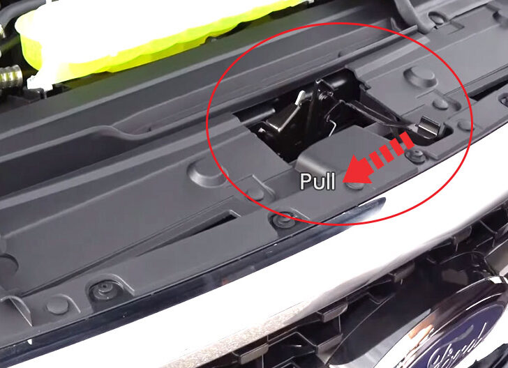 How to Open Ford F-150 Hood From Outside?