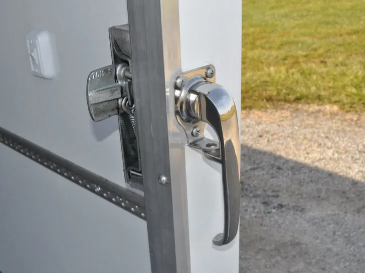 How to Install RV Door Latch on a Cargo Trailer?
