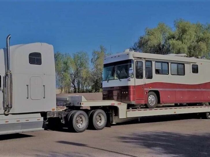 How to Tow a Broken Motorhome?