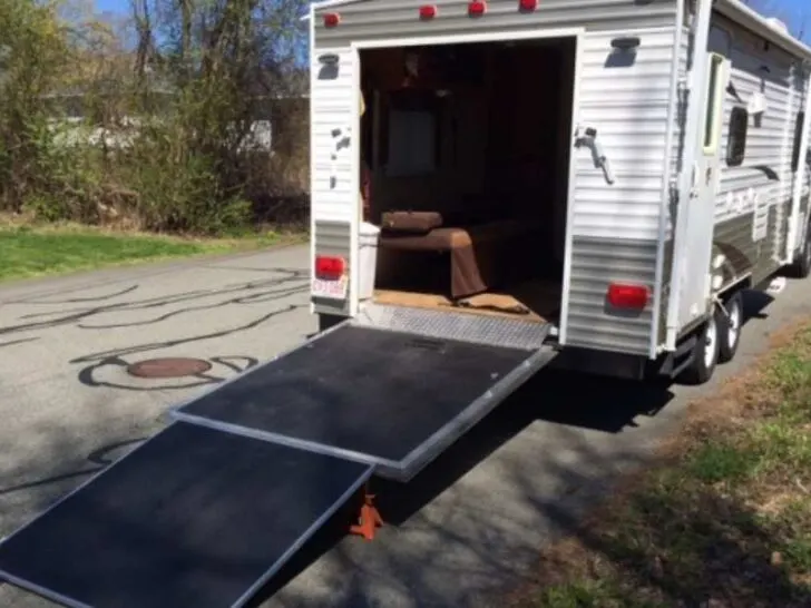 How to Reinforce Toy Hauler Ramp Door?
