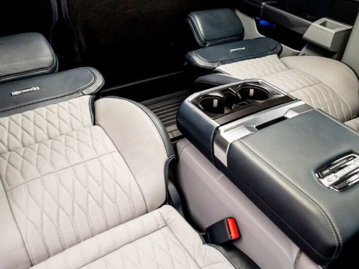 Why does the New F150 Seats go all the way back?