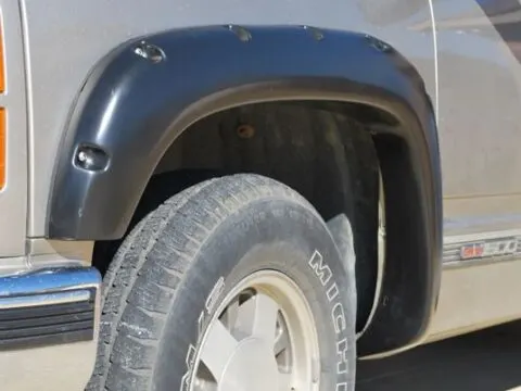 Can You Use Fender Flares to Cover Rust?