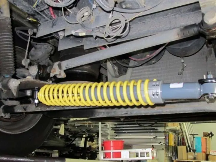 Installing Steering Stabilizer on Motorhome