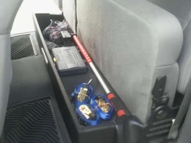 How to Make Under Seat Storage for Ford F150?