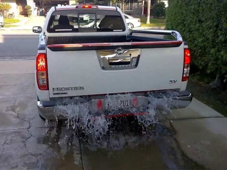 Do Truck Beds Fill Up With Water When It Rains?