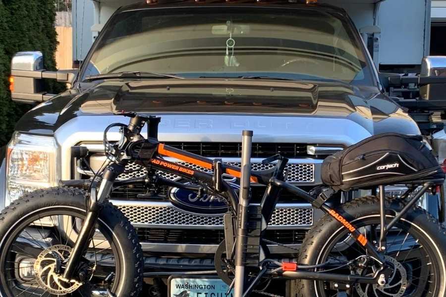 How to Carry Bicycles Right In Front of Your Truck?