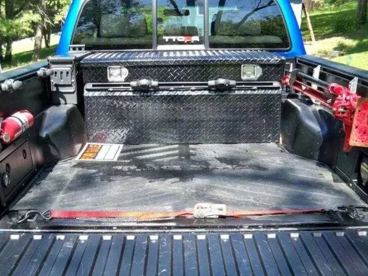 Where to Mount a Fire Extinguisher in a Truck?