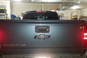 How to Remove Chevy Bowtie from Tailgate?