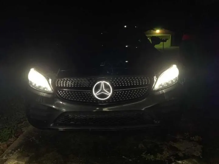 How To Turn On Mercedes Logo Light?