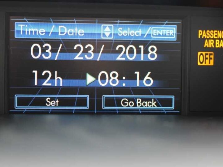 How To Change Time In Subaru Forester Explained 