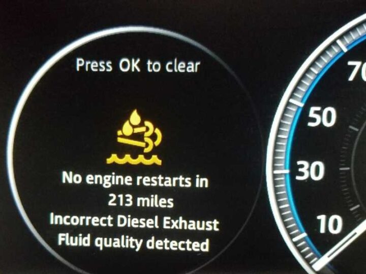 How to Reset Adblue Warning on Jaguar XE?