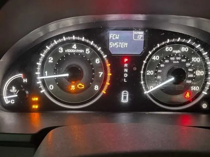 What does FCW System Failed mean on a Honda Odyssey?
