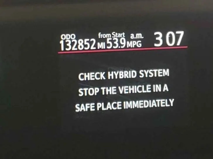 How to Reset Toyota Prius Check Hybrid System?