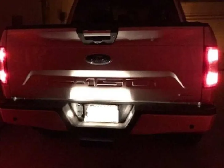 Ford F150 License Plate Lights Not Working