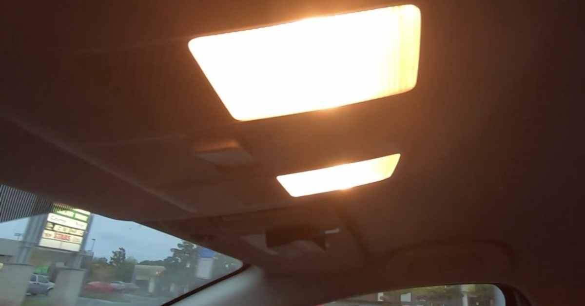 how to.turn off lights inside car