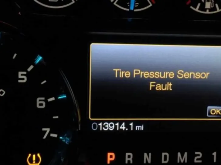 Tire Pressure Sensor Fault Ford F150