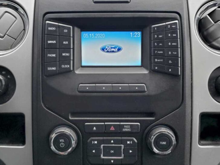 Ford F150 Display Screen Not Working