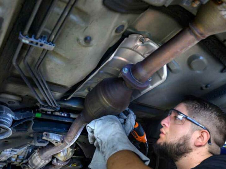 Where is the Catalytic Converter Located on a Semi Truck?