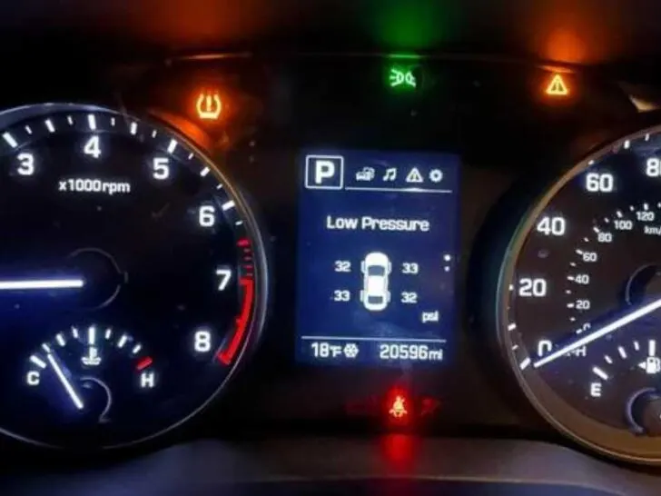 Where is the TPMS Reset Button on Hyundai Elantra?