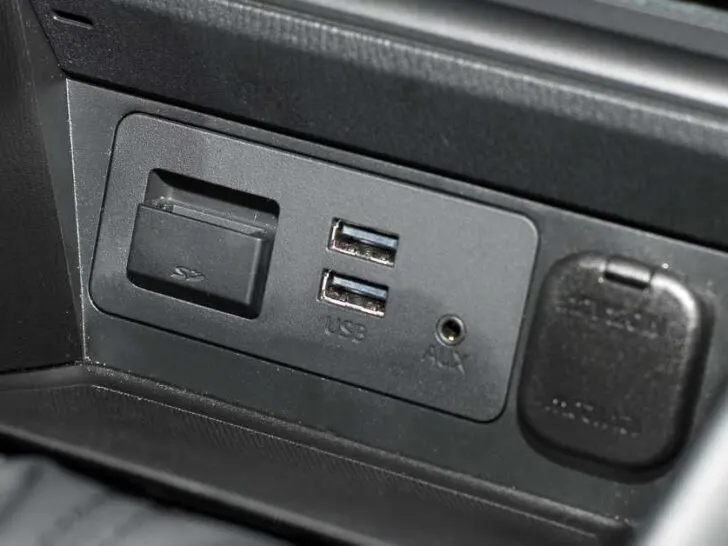 Where is the USB Port in Toyota Corolla?