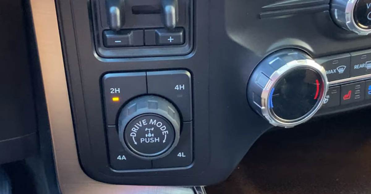 Can You Change Drive Modes While Driving Ford F-150?