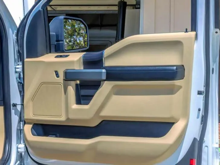 How to enable or disable easy entry and exit on Ford F-150?