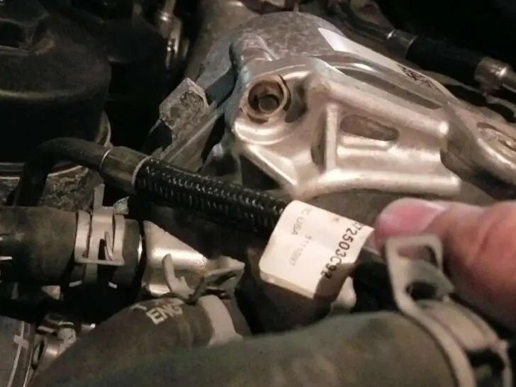 6.0 Powerstroke VGT Solenoid Unplugged