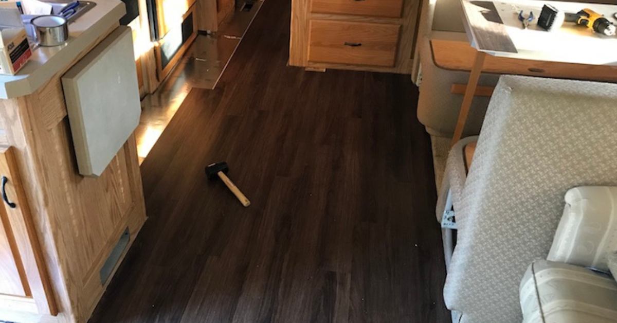 6 common problems with vinyl plank flooring in rvs solved 