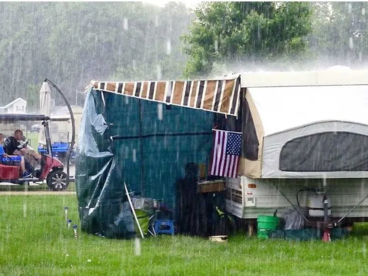 Are Pop-Up Campers Safe in Lightning?