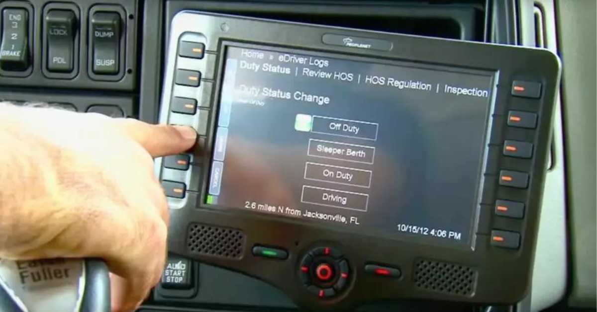 Do All SemiTrucks Have To Have Electronic Logs?