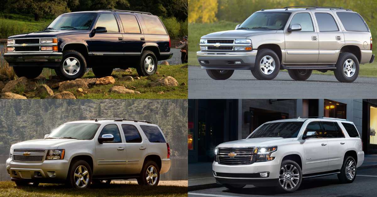 What Year Chevy Tahoe Parts Are Interchangeable?