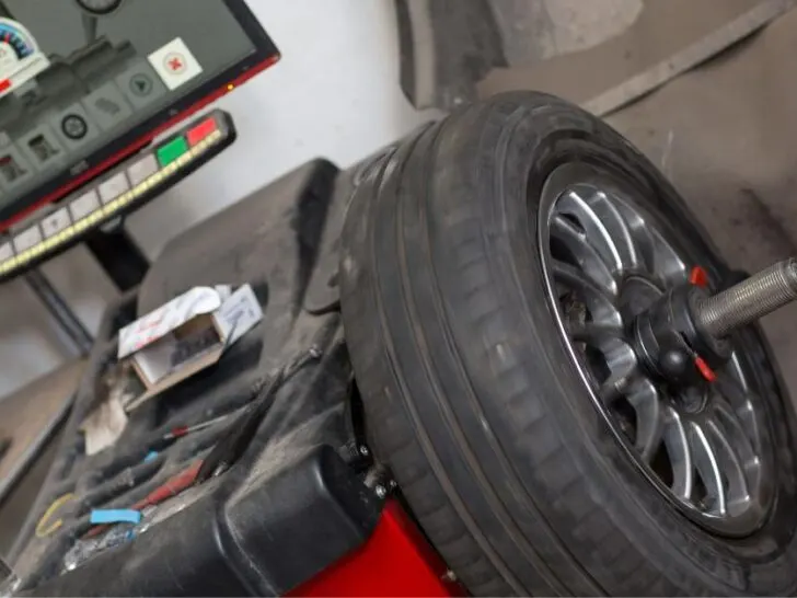 How much weight do you need to balance a car wheel?