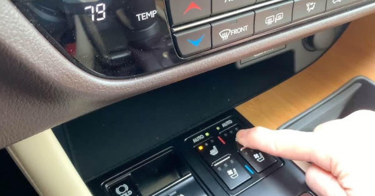 How To Turn ON Rear Heated Seats on Lexus RX 350?